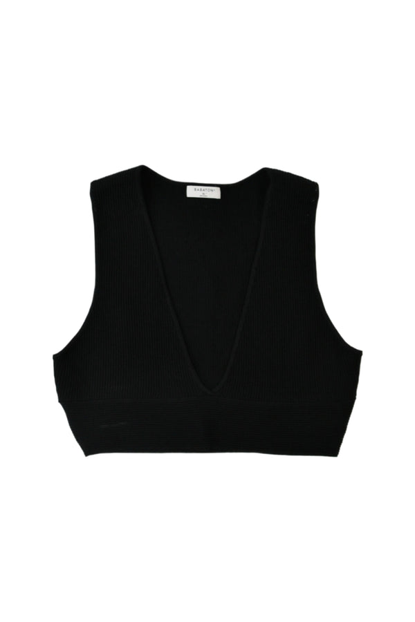 Babaton - 'V' Neck Crop