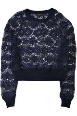 Rag & Bone - Crochet Sweatshirt