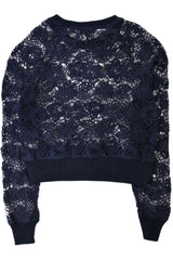 Rag & Bone - Crochet Sweatshirt