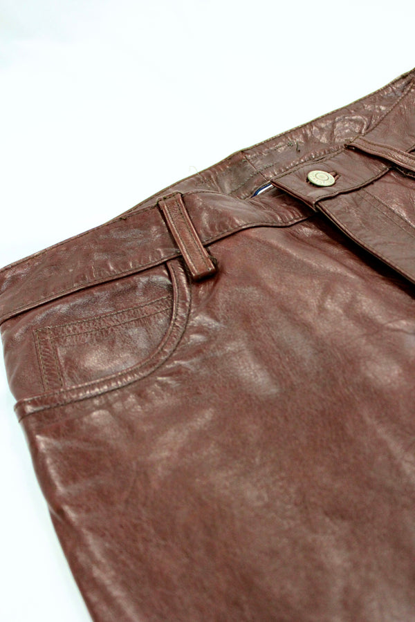 No label - Vintage Leather Pants