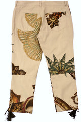 Roberto Cavalli - Shell Print Capris