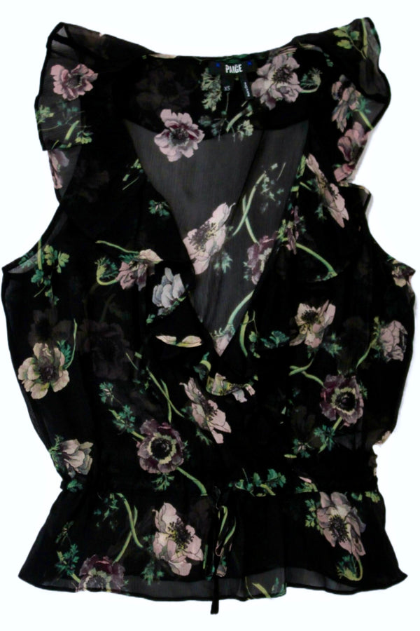 Paige - Floral Chiffon Blouse