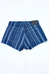 Levi Strauss & Co - Striped Denim Shorts