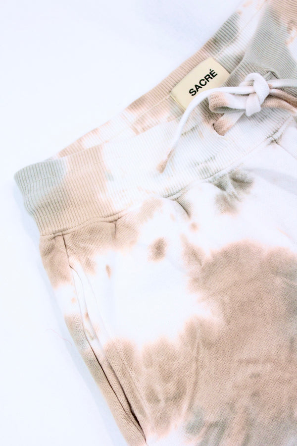 Sacre - Tie Dye Sweat Shorts
