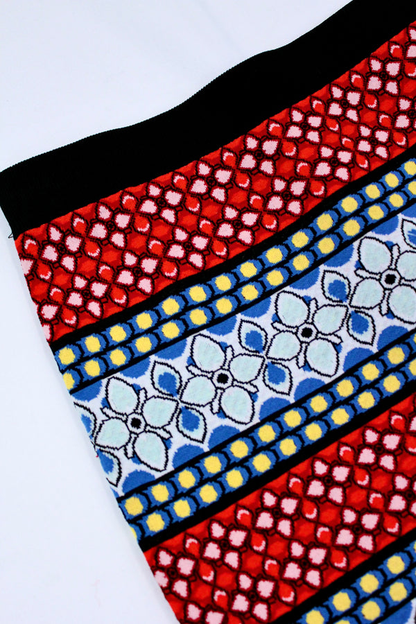 Pattern Knit Midi