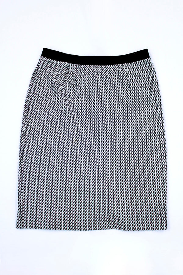 Veronika Maine - Knitted Zig Zag Skirt
