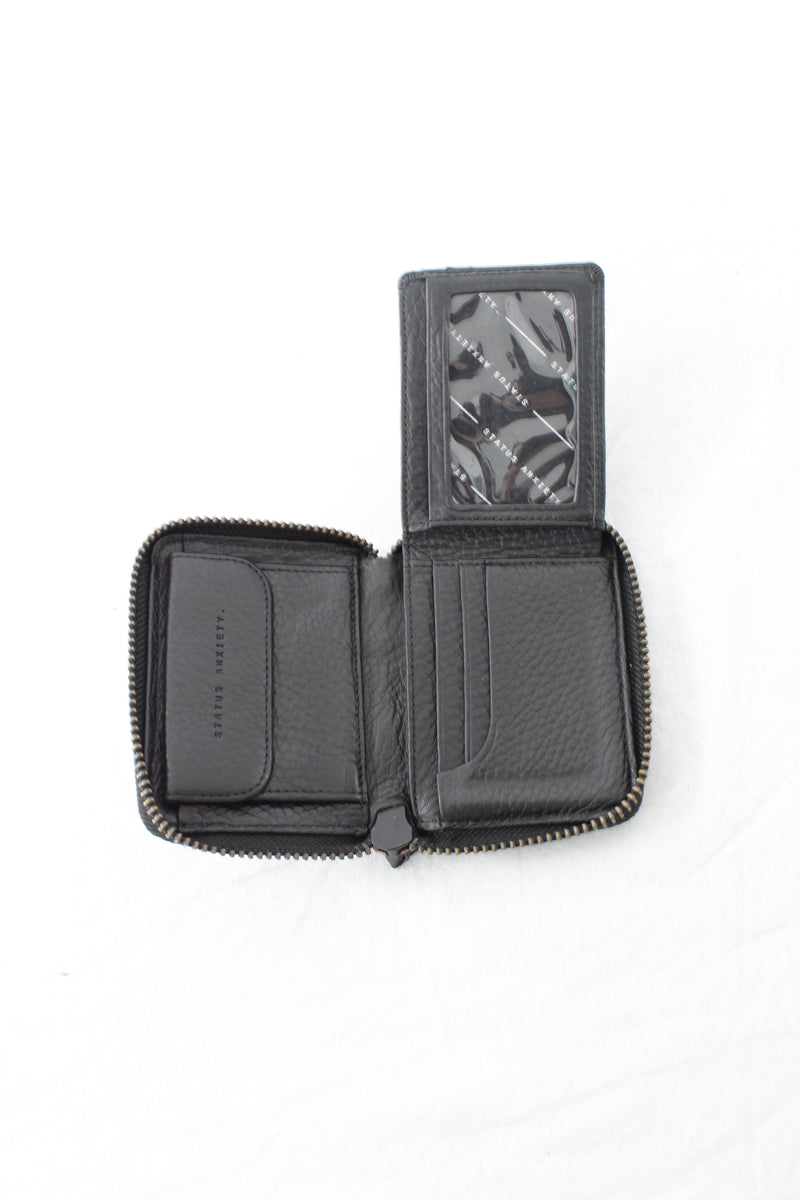 Status Anxiety - Leather Zip Wallet