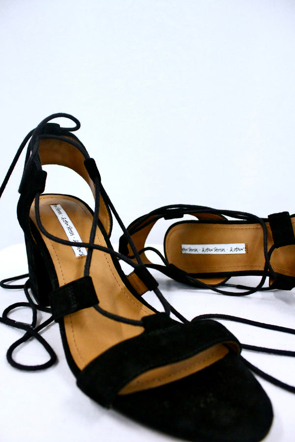 Lace Up Heels