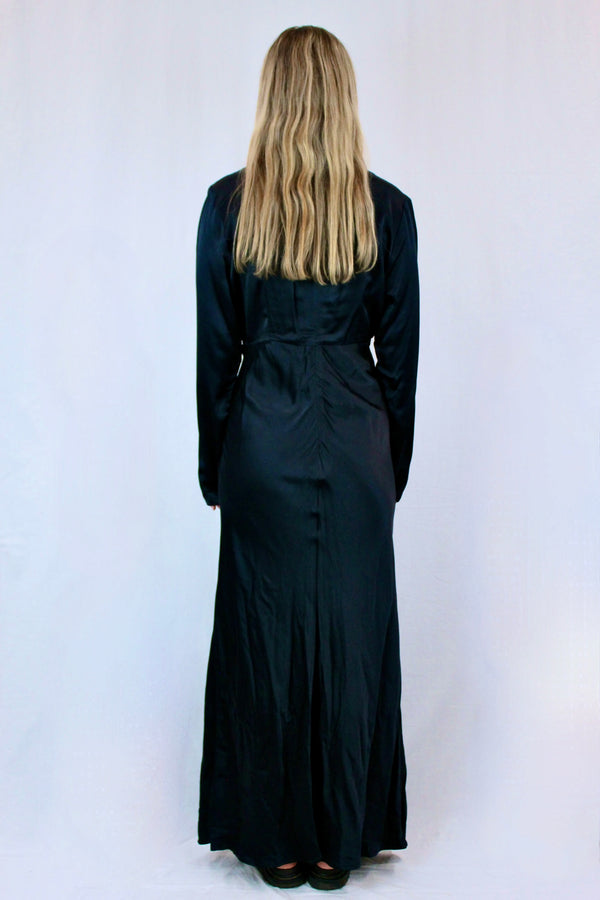 Max - Satin Long Sleeve Dress