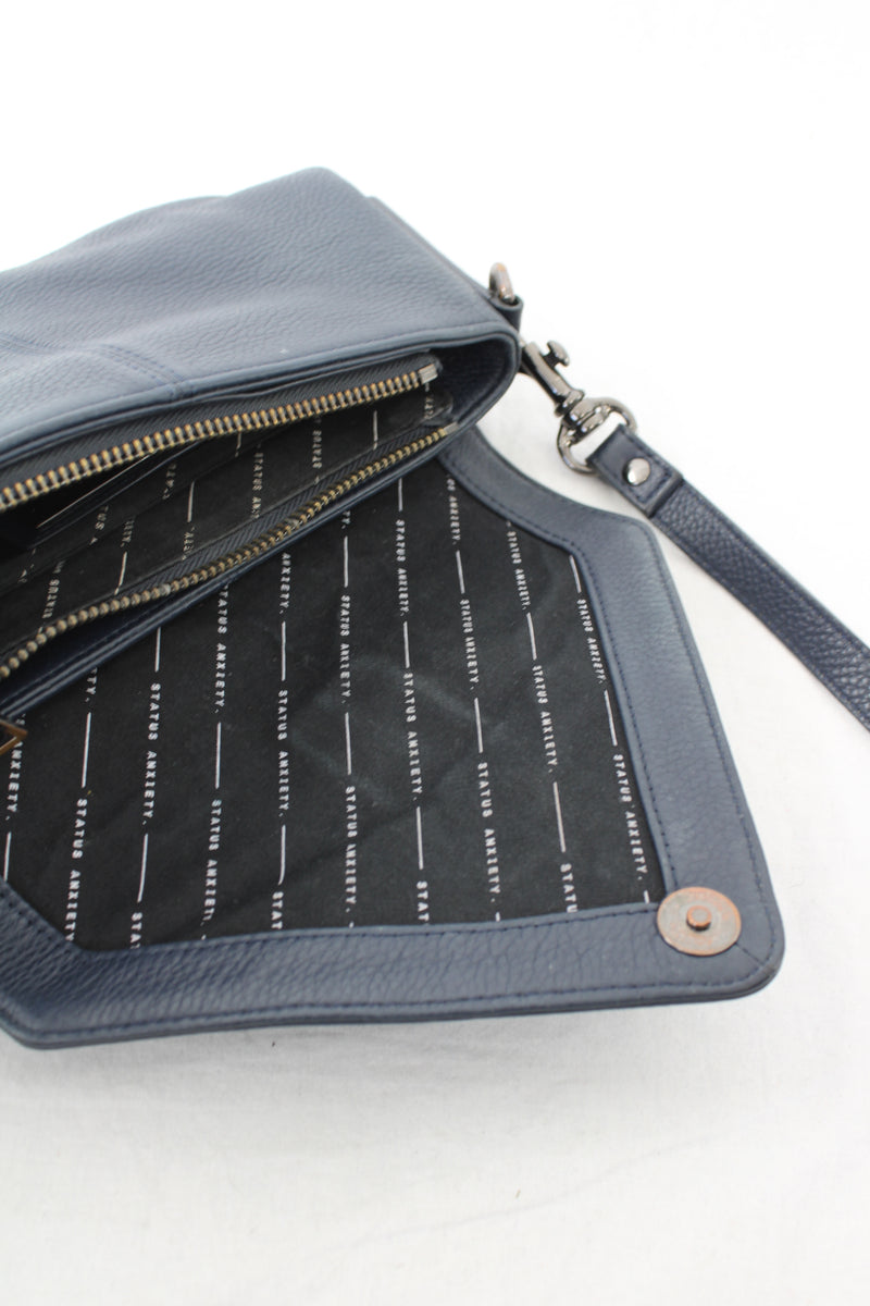 Status Anxiety - Leather Zip Bag