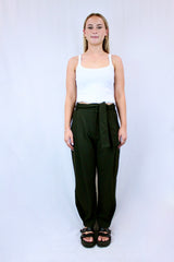 Gregory - Tapered Tie Waist Pants