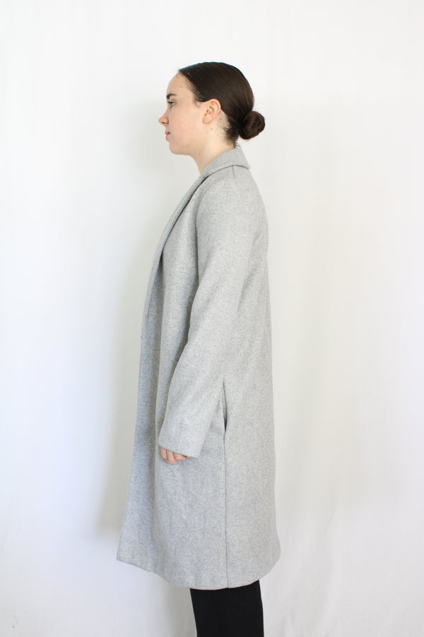 Longline Wool Coat