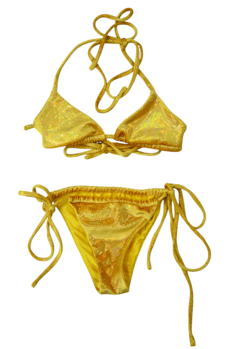 Marta Market - Yellow Disco Bikini Set