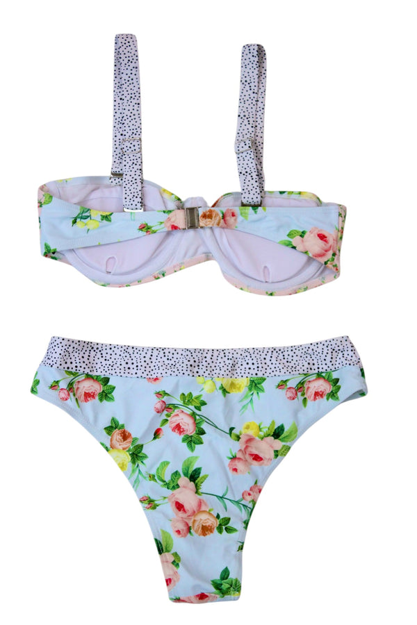 Cider - Contrast Pattern Bikini