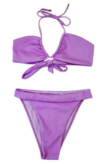 Monday Swimwear - Ribbed Texture Bikini Set