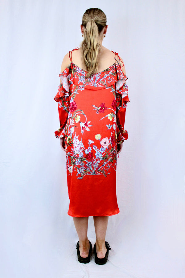 Yvonne Bennetti - Off-shoulder Floral Dress