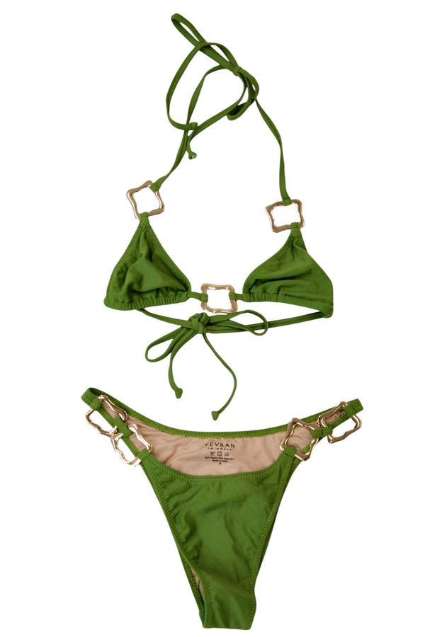 Yevrah Swimwear - "Capri Basic" Bikini Set Bikini