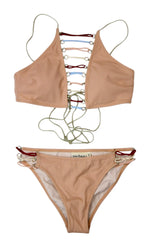 Sand & Blue Beachwear - Lacing Detail Bikini