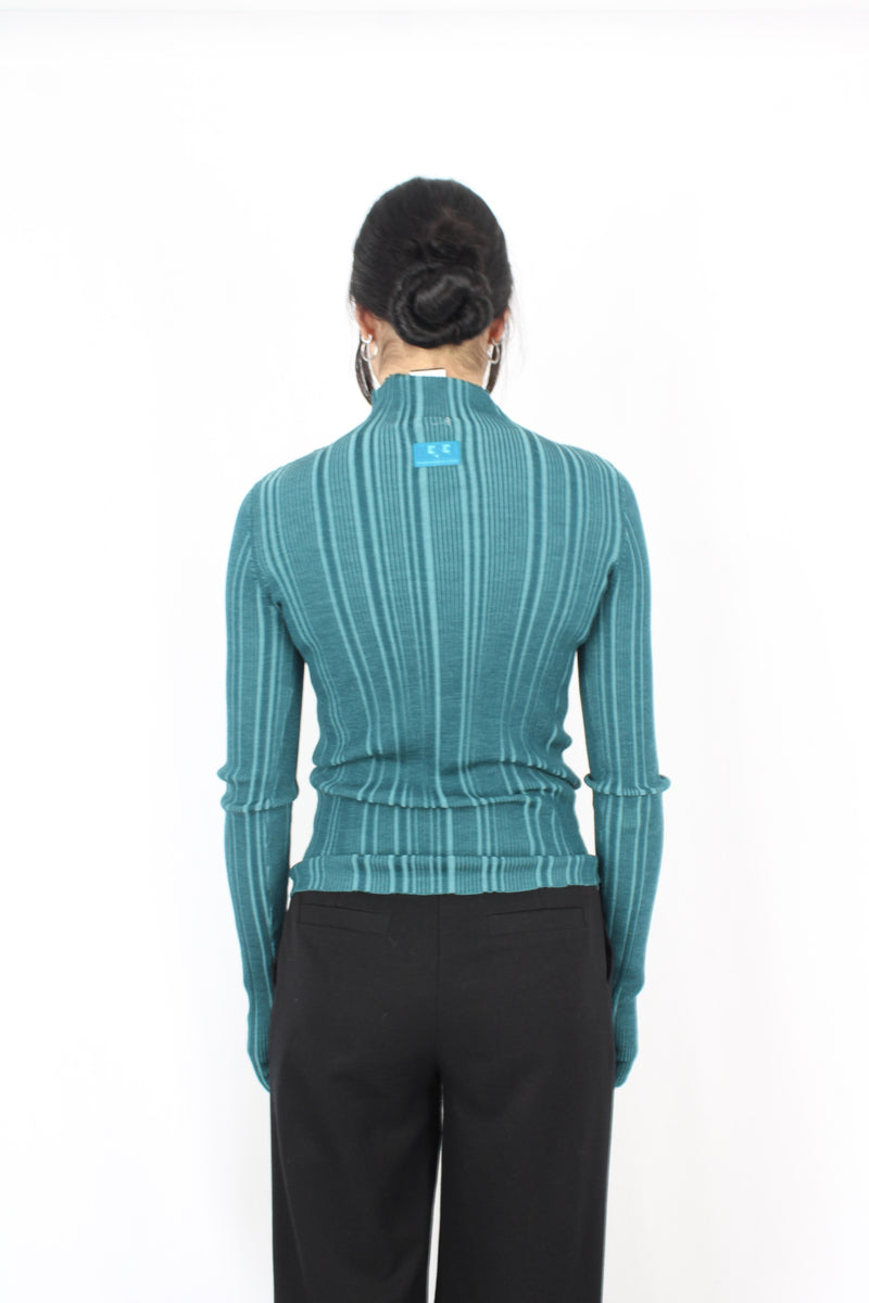 Diesel - Ribbed Mock Neck Top