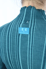 Diesel - Ribbed Mock Neck Top