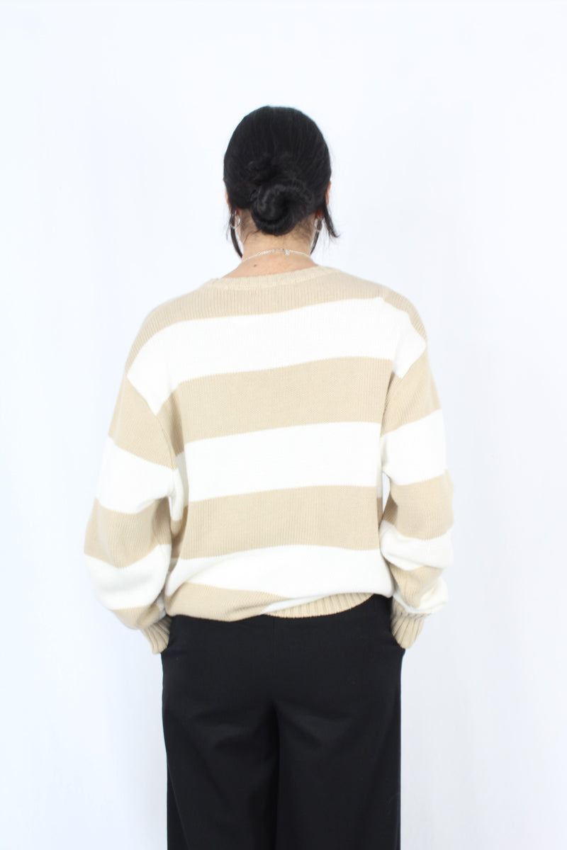 Brandy Melville - Oversized Striped Jumper