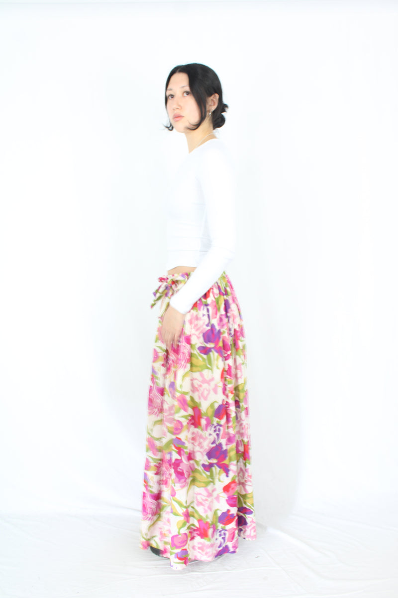Ruby - Floral Maxi Skirt