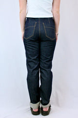 Rigid Dark Denim Jeans