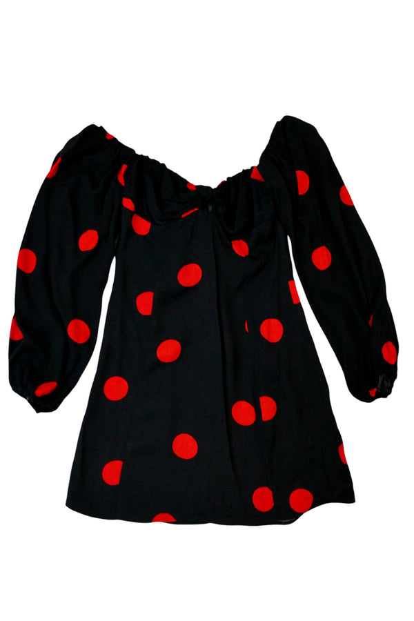 Reformation - Polka Dot Mini Dress