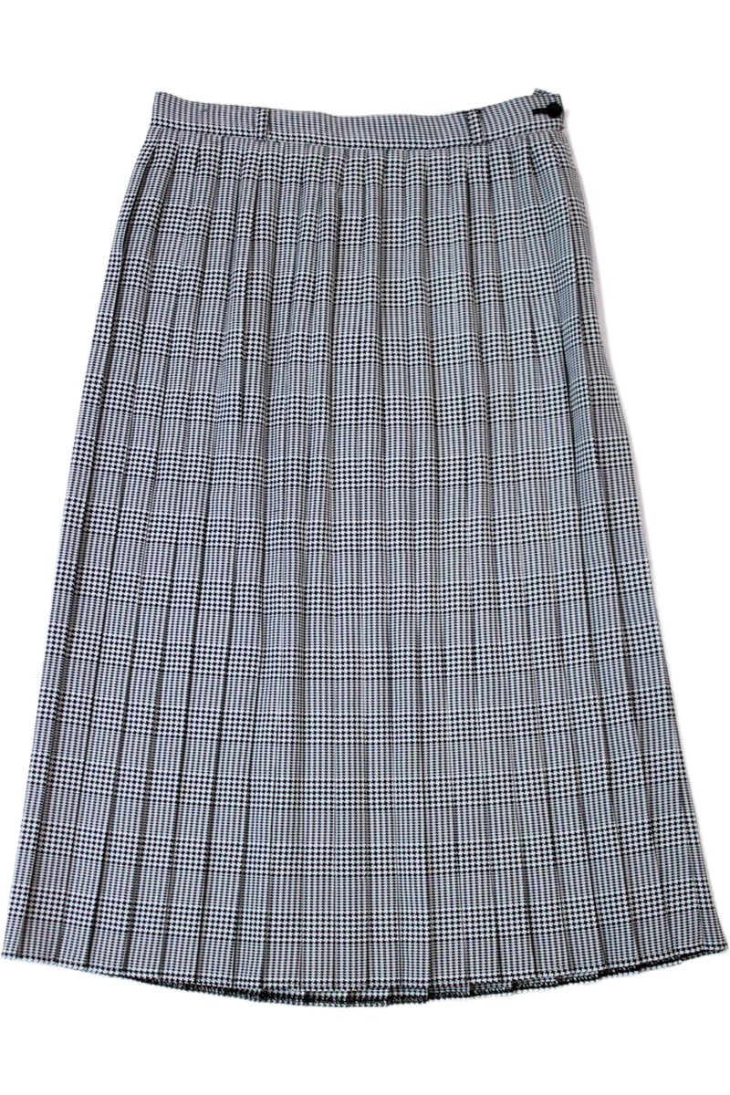 Hamells - Houndstooth Pleated Skirt