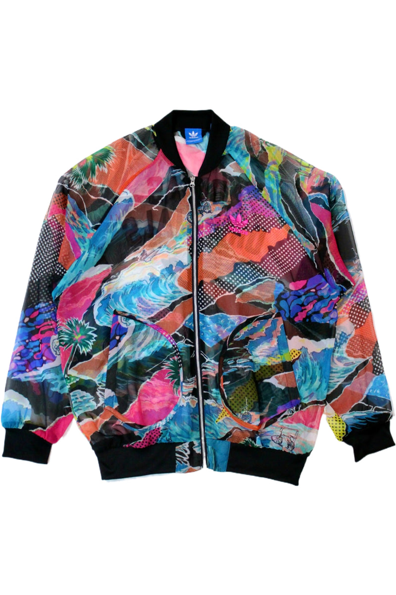 Adidas - Sheer Printed Bomber