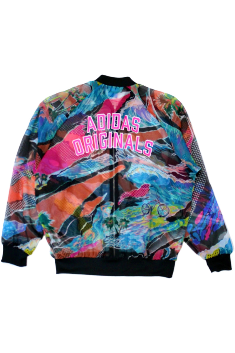 Adidas - Sheer Printed Bomber