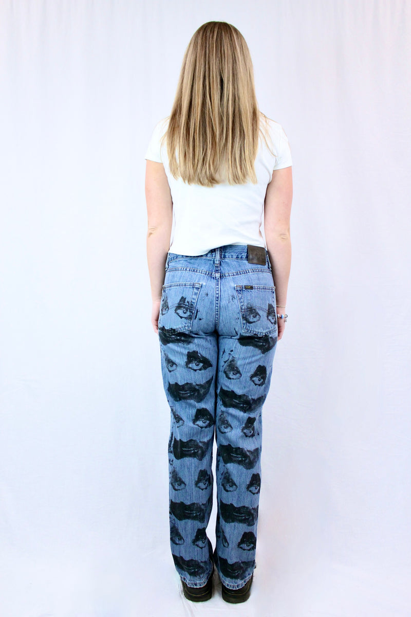 Lee - Face Print Jeans