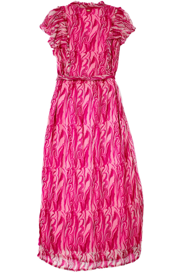 POM Amsterdam - Swirl Print Maxi Dress