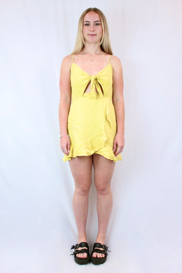 Knot Front Dress