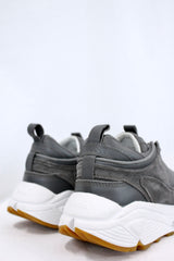 Grey Suede Sneaker