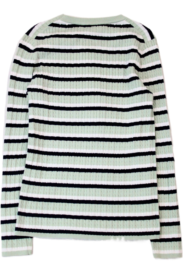 Tommy Hilfiger - Striped Cable Knit