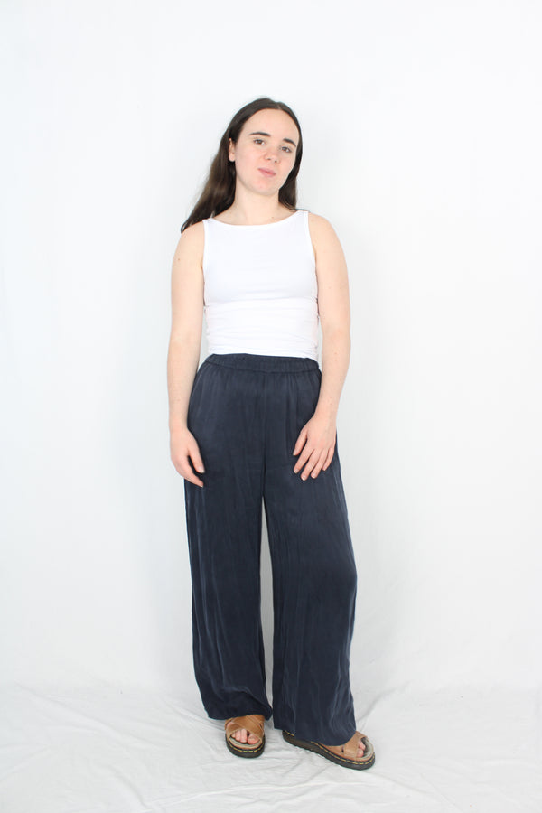 Country Road - Wide Leg Cupro Pants