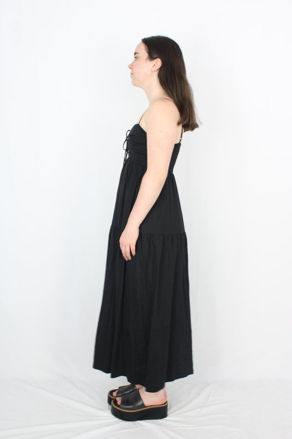 State Of Play - Ruched Flowy Sundress