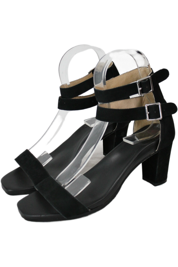 Bared Footwear - Double Strap Heels