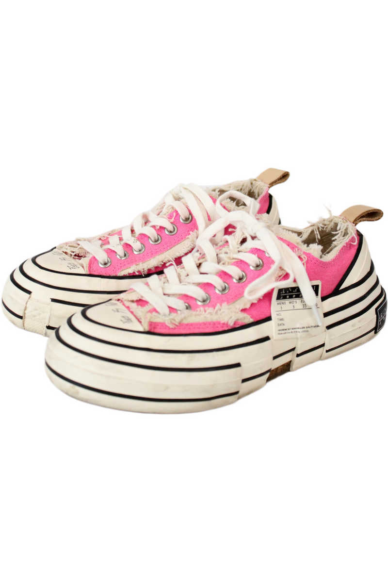 Vessel - Pink Canvas Low Tops