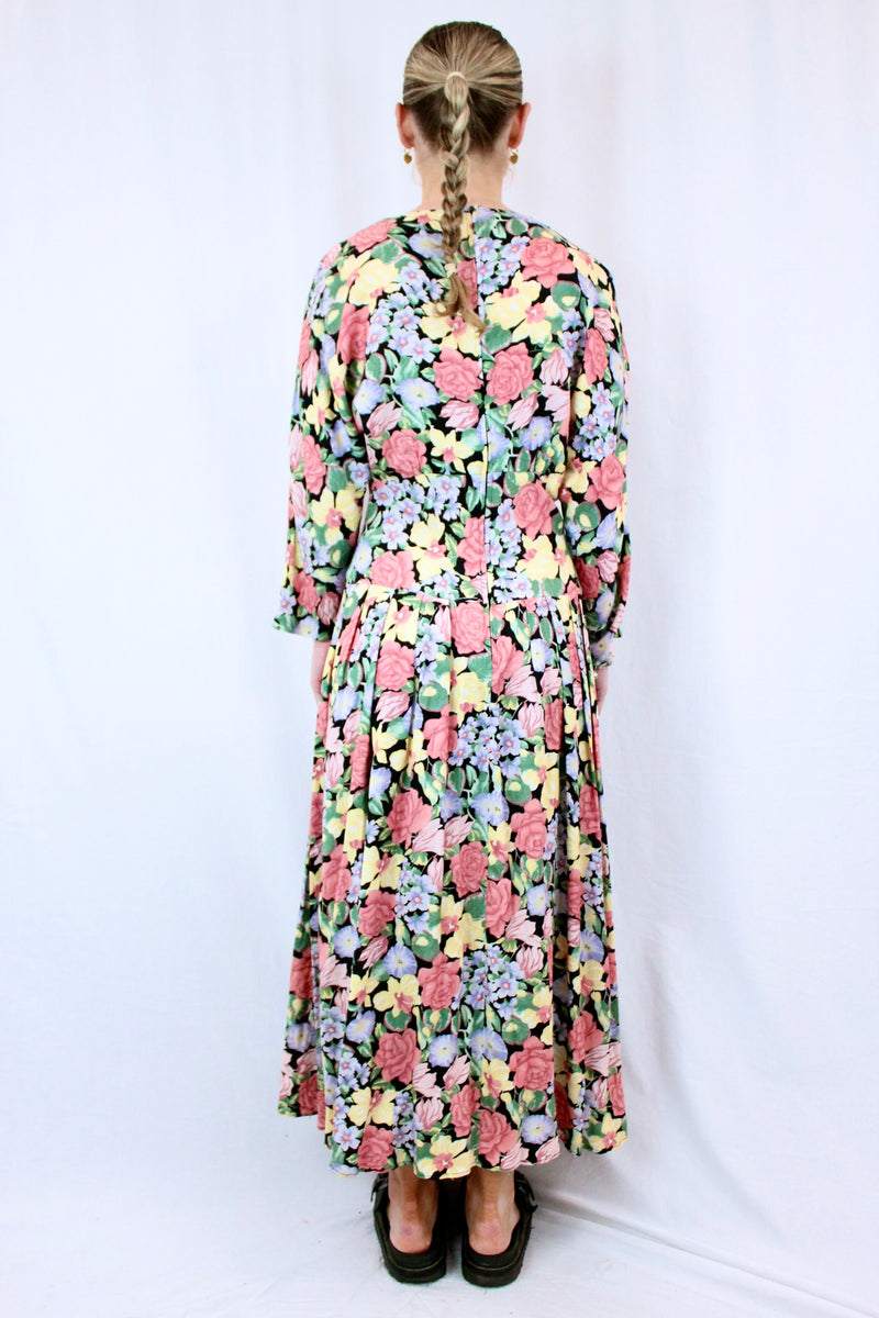 Scarlett - Floral Vintage Dress
