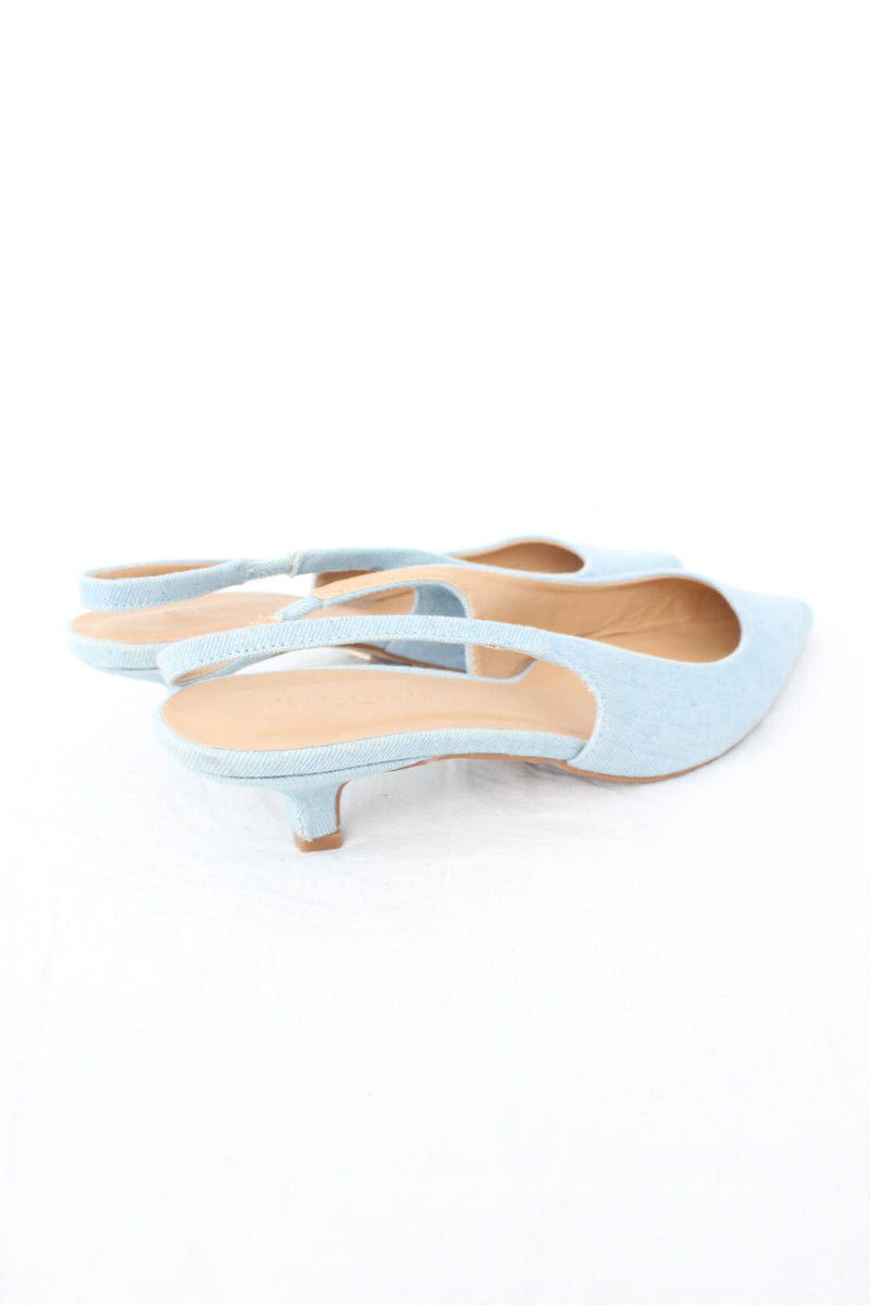 Billini - Denim Kitten Heels