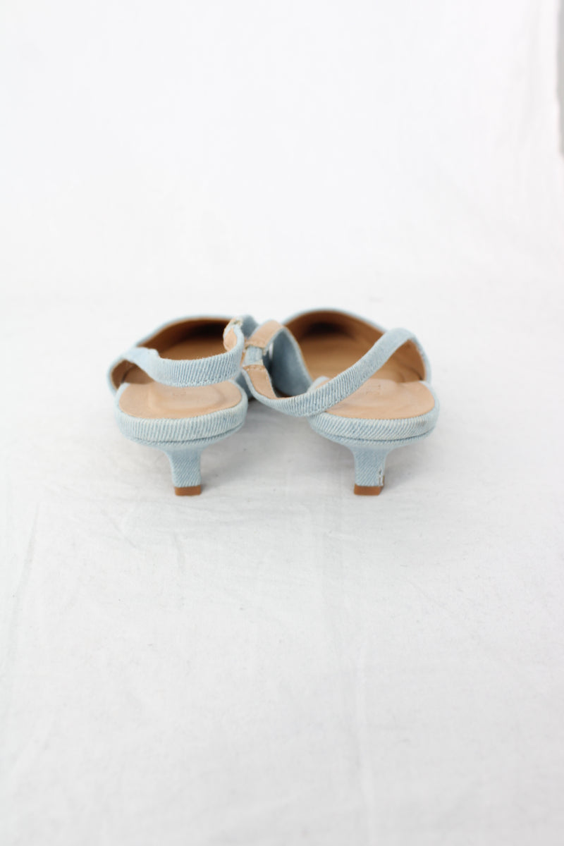 Billini - Denim Kitten Heels