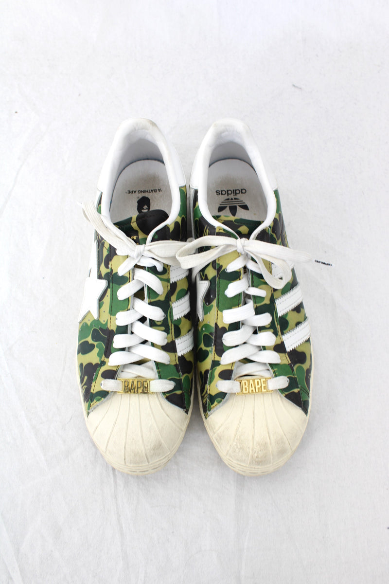 Adidas x Bape - Camo Superstars