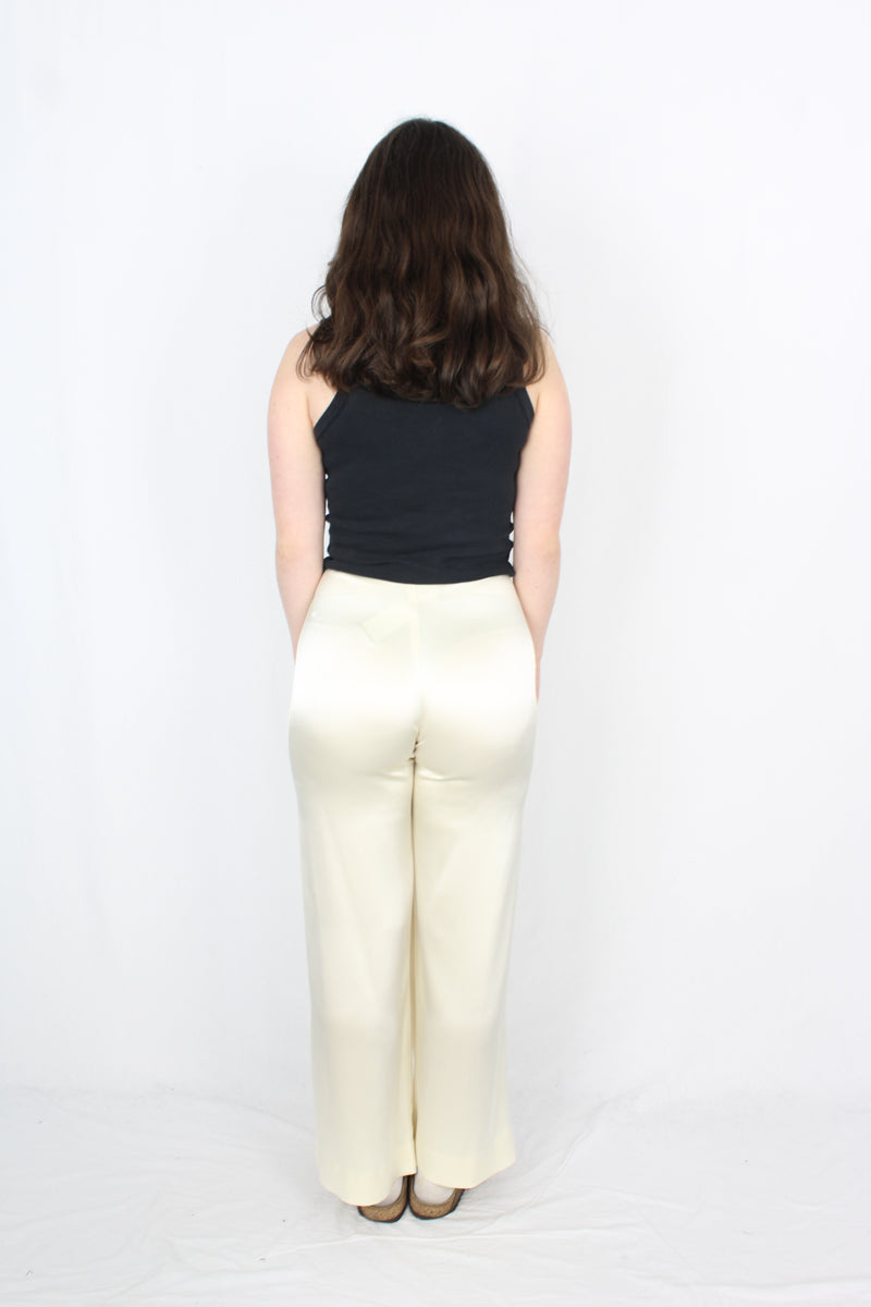 Paris Georgia - Satin Wide Leg Pants