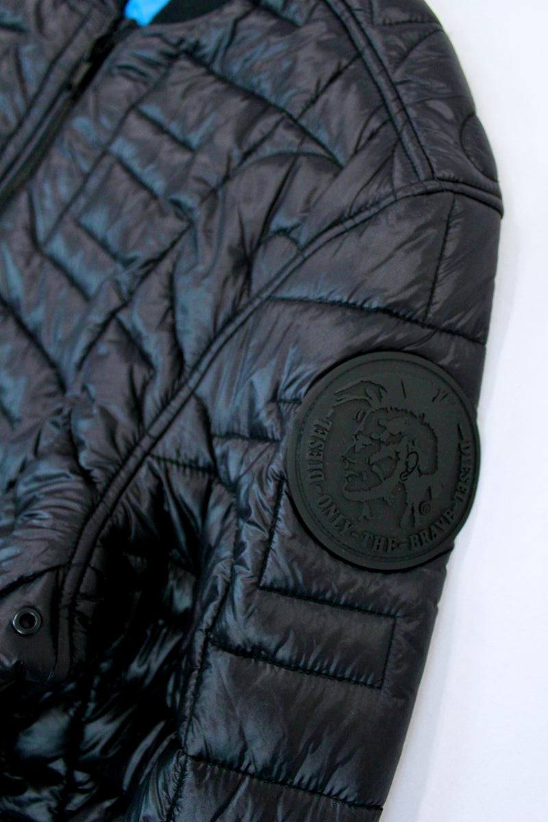 Quilted Nylon Bomber