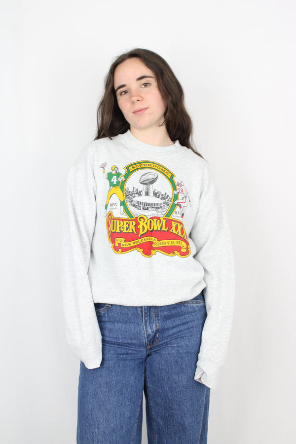 Fruit Of The Loom - Vintage 1997 Superbowl Crewneck