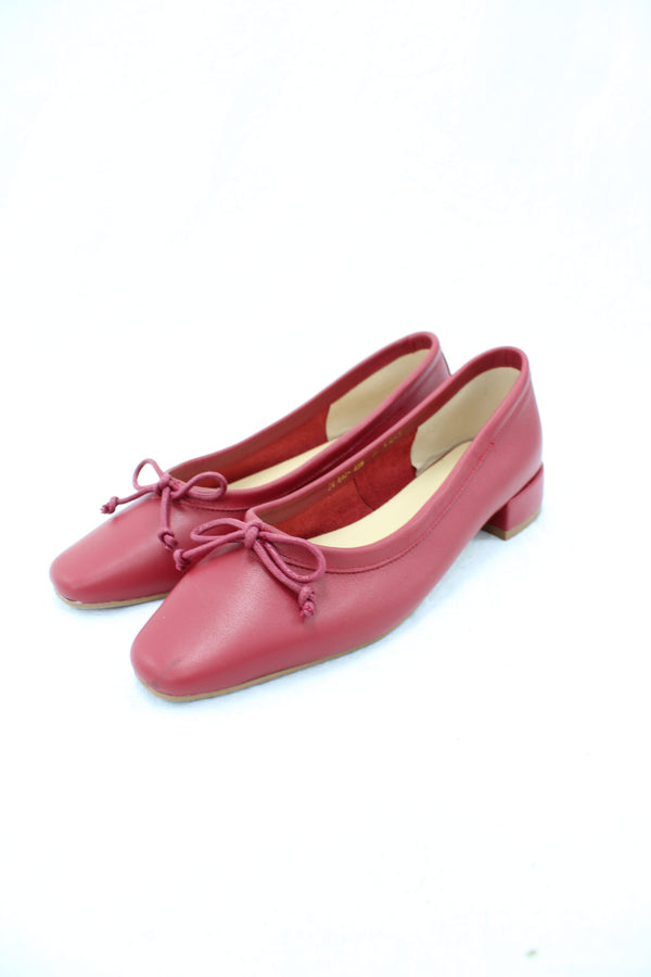 Handmade - Red Ballet Flats