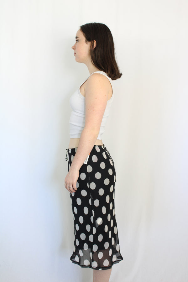 Vintage Polka Skirt