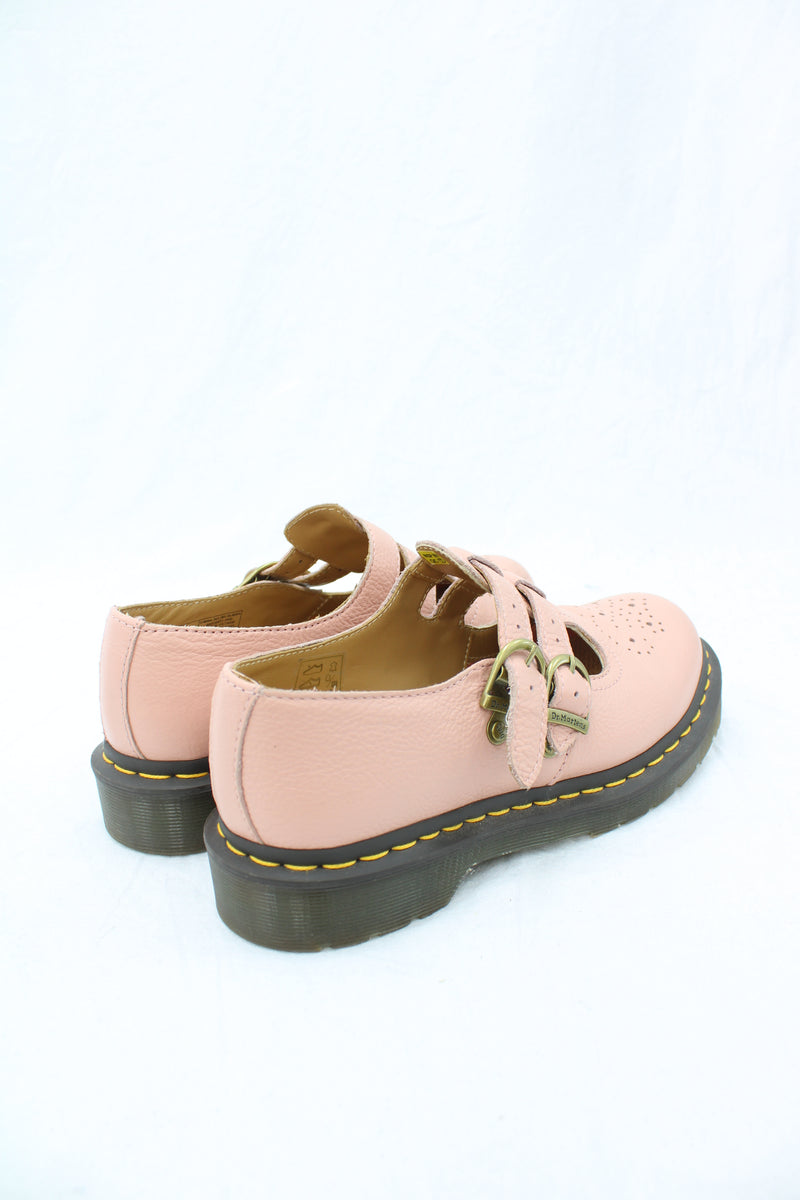 Doc Martens - 8065 Pink Leather Mary Janes